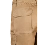 VL CHIONE. Bermuda sergé, multipoches (200g/m²), en coton (35%) et polyester (65%) – Image 43