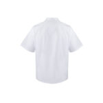 VL DURGA. Veste de cuisine à manches courtes en popeline (110g/m²), en coton (35%) et polyester (65%) – Image 6