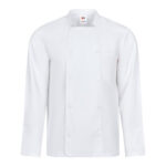 VL KALI. Veste de cuisine à manches longues (175g/m²), en coton (35%) et polyester (65%) – Image 6