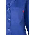 VL RAMA. Blouse sergée à manches longues (175g/m²), en sergé de coton (35%) et polyester (65%) – Image 18
