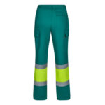 VL ARTEMIS. Pantalon bicolore en sergé (190g/m²), en coton (20%) et polyester (80%) – Image 12