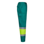 VL ARTEMIS. Pantalon bicolore en sergé (190g/m²), en coton (20%) et polyester (80%) – Image 14