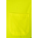 VL PLUTO. Polo piqué bicolore (150g/m²) à manches longues, en coton (55%) et polyester (45%) – Image 10