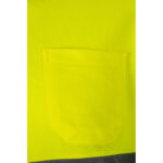 VL PLUTO. Polo piqué bicolore (150g/m²) à manches longues, en coton (55%) et polyester (45%) – Image 15