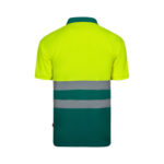 VL FORTUNA. Polo Bird-eye (140g/m²) à manches courtes, en polyester (100%) – Image 10