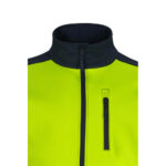 VL HESTIA LARGE. Veste soft shell bicolore (280g/m²), doublée polaire et membrane TPU, en polyester (96%) et élasthanne (4%) – Image 5