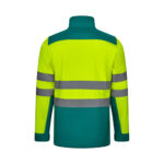 VL HESTIA LARGE. Veste soft shell bicolore (280g/m²), doublée polaire et membrane TPU, en polyester (96%) et élasthanne (4%) – Image 11
