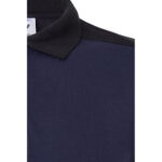 VL VELES. Polo piqué bicolore stretch (200g/m²), manches courtes, en polyester (96%) et élasthanne (4%) – Image 6