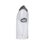 VL VELES. Polo piqué bicolore stretch (200g/m²), manches courtes, en polyester (96%) et élasthanne (4%) – Image 10