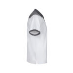 VL VELES. Polo piqué bicolore stretch (200g/m²), manches courtes, en polyester (96%) et élasthanne (4%) – Image 11