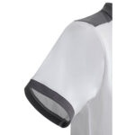 VL VELES. Polo piqué bicolore stretch (200g/m²), manches courtes, en polyester (96%) et élasthanne (4%) – Image 13