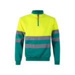VL THOR LARGE. Sweatshirt bicolore (300g/m²) en polyester éponge (100%) – Image 9