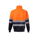 VL THOR LARGE. Sweatshirt bicolore (300g/m²) en polyester éponge (100%) – Image 13