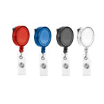YEATS. Porte-badge extensible avec clip métallique