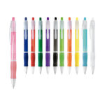 SLIM BK. Stylo à bille en ABS avec antidérapant
