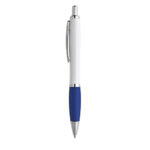 MOVE BK. Stylo à bille en ABS blanc avec clip en métal – Image 4