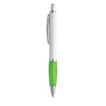 MOVE BK. Stylo à bille en ABS blanc avec clip en métal – Image 9