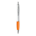 MOVE BK. Stylo à bille en ABS blanc avec clip en métal – Image 13