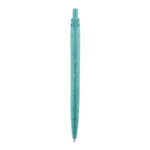 CAMILA. Stylo à bille en fibre de paille de blé et ABS avec clip – Image 7