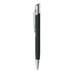 OLAF SOFT. Stylo à bille en aluminium, finition rubber – Image 3