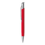 OLAF SOFT. Stylo à bille en aluminium, finition rubber – Image 6