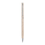 DEVIN. Stylo en fibre de paille de blé et ABS avec mécanisme twist – Image 6