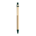 NAIROBI. Stylo à bille en papier kraft et clip en bois – Image 6