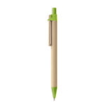 NAIROBI. Stylo à bille en papier kraft et clip en bois – Image 7