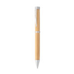 LAKE. Stylo en bambou avec mécanisme twist et clip en métal – Image 5