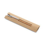 NATURA. Stylo en liège et aluminium avec clip – Image 4