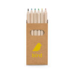 BIRD. Boîte avec 6 crayons de couleur – Image 2