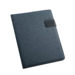 RIORDAN. Porte-documents A4 A4 en simili lin et PU. Feuilles lignées – Image 2