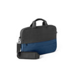 GENOA. Sacoche matelassée pour ordinateur portable 15" en polyester recyclé haute densité 600D – Image 4