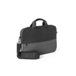 GENOA. Sacoche matelassée pour ordinateur portable 15" en polyester recyclé haute densité 600D – Image 2