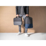 GENOA. Sacoche matelassée pour ordinateur portable 15" en polyester recyclé haute densité 600D – Image 3