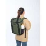 ROMA L. Sac à dos isotherme rembourré en polyester recyclé 600D ripstop 16 L – Image 13