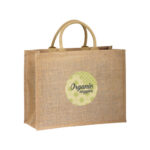 SHANTI. Sac en toile de jute (360 g/m²) – Image 2