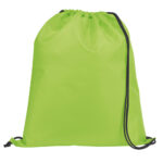 CARNABY. Sac à dos 210D avec cordons de serrage noirs – Image 9