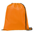 CARNABY. Sac à dos 210D avec cordons de serrage noirs – Image 11