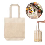 MUMBAI. Sac en maille 100% coton (180 g/m²)