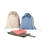 RISSANI. Sac à dos avec coton recyclé (70%) et polyester (30% rPET) (140 g/m²) – Image 4