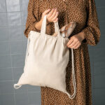 RISSANI. Sac à dos avec coton recyclé (70%) et polyester (30% rPET) (140 g/m²) – Image 3