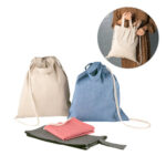 RISSANI. Sac à dos avec coton recyclé (70%) et polyester (30% rPET) (140 g/m²)