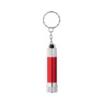 LERGAN. Porte-clés en aluminium avec lampe de poche 3 LED – Image 6