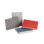 BOYD. Bloc-notes de notes A5 en polyester recyclé (100% rPET) avec pages lignées – Image 4