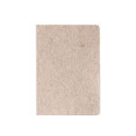 TEAPAD SEMI-RIGID. Bloc-notes A5 avec couverture semi-rigide fabriquée à partir de déchets de feuilles de thé (65%) – Image 2