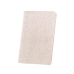ORGANIC SOFT. Bloc-notes A6 avec couverture souple fabriquée à partir de matière organique d'éléphant (80%) – Image 3