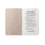 TEAPAD SOFT. Bloc-notes A6 avec couverture souple fabriquée à partir de déchets de feuilles de thé (65%) – Image 3