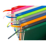 ANNE. Cahier A5 en polyester recyclé (100% rPET) avec pages lignées – Image 3