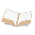 PUZO. Porte-documents en papier 100% recyclé A4 (400 g/m²) – Image 2